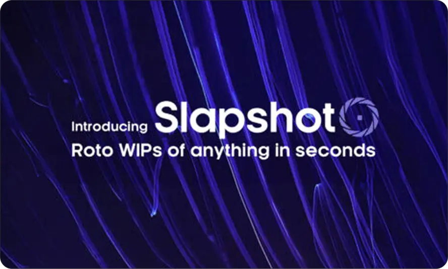 Hotspring launches Slapshot, a machine-learning VFX tool for near-instant, high-quality rotoscoping in Film, TV, and Commercials.